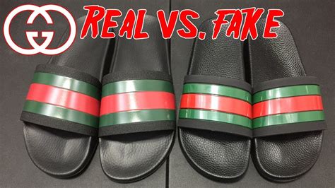 fake not gucci slides|gucci slides are they real.